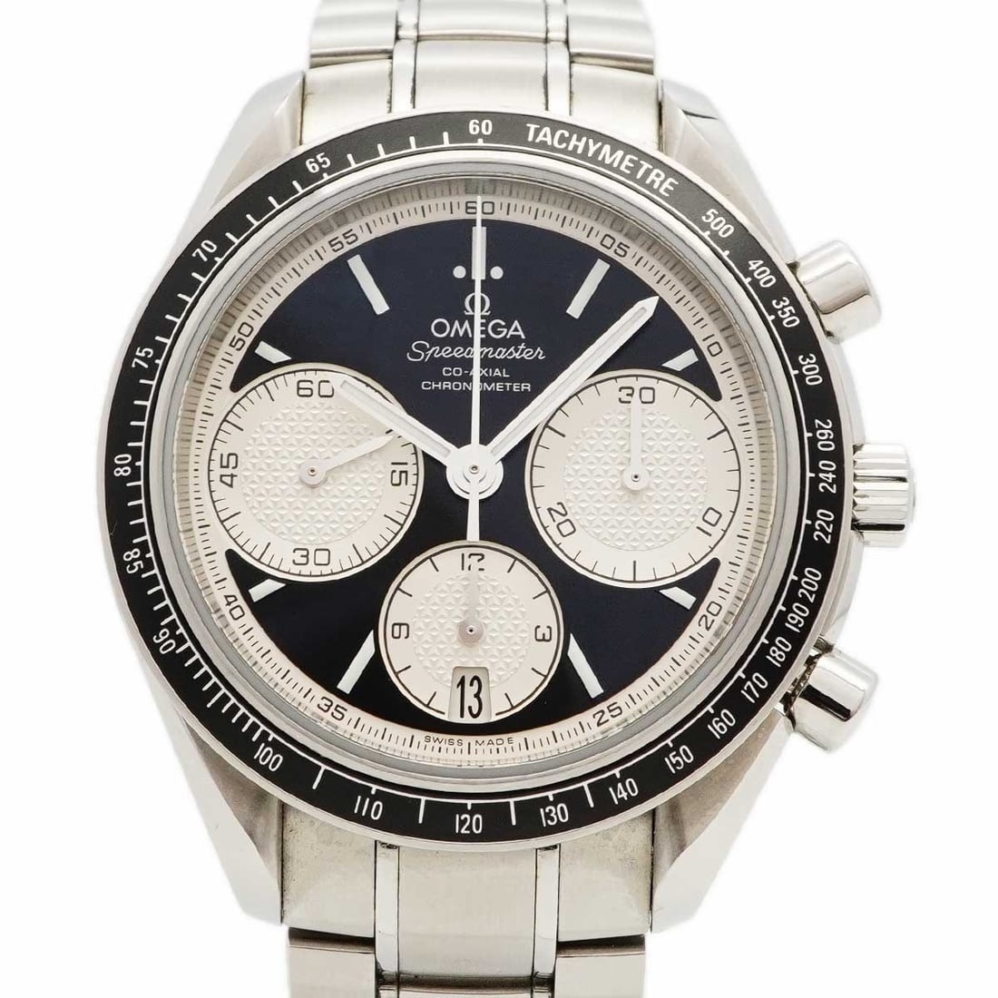 OMEGA Speedmaster Automatic Black Dial Stainless Steel Wristwatch (1 of 10)
