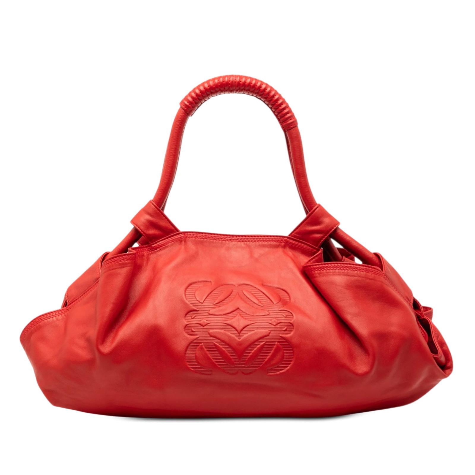 Red Nappa Aire leather tote by LOEWE (1 of 7)