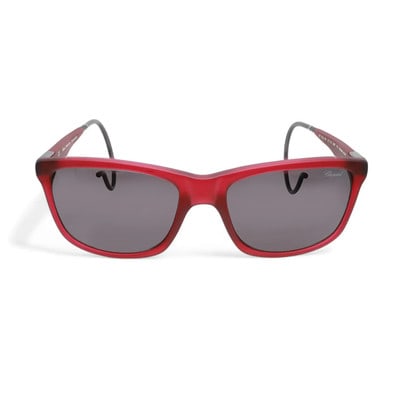 Chopard Rectangle Claret Acetate Polarized Sunglasses 95221-0275 (1 of 6)