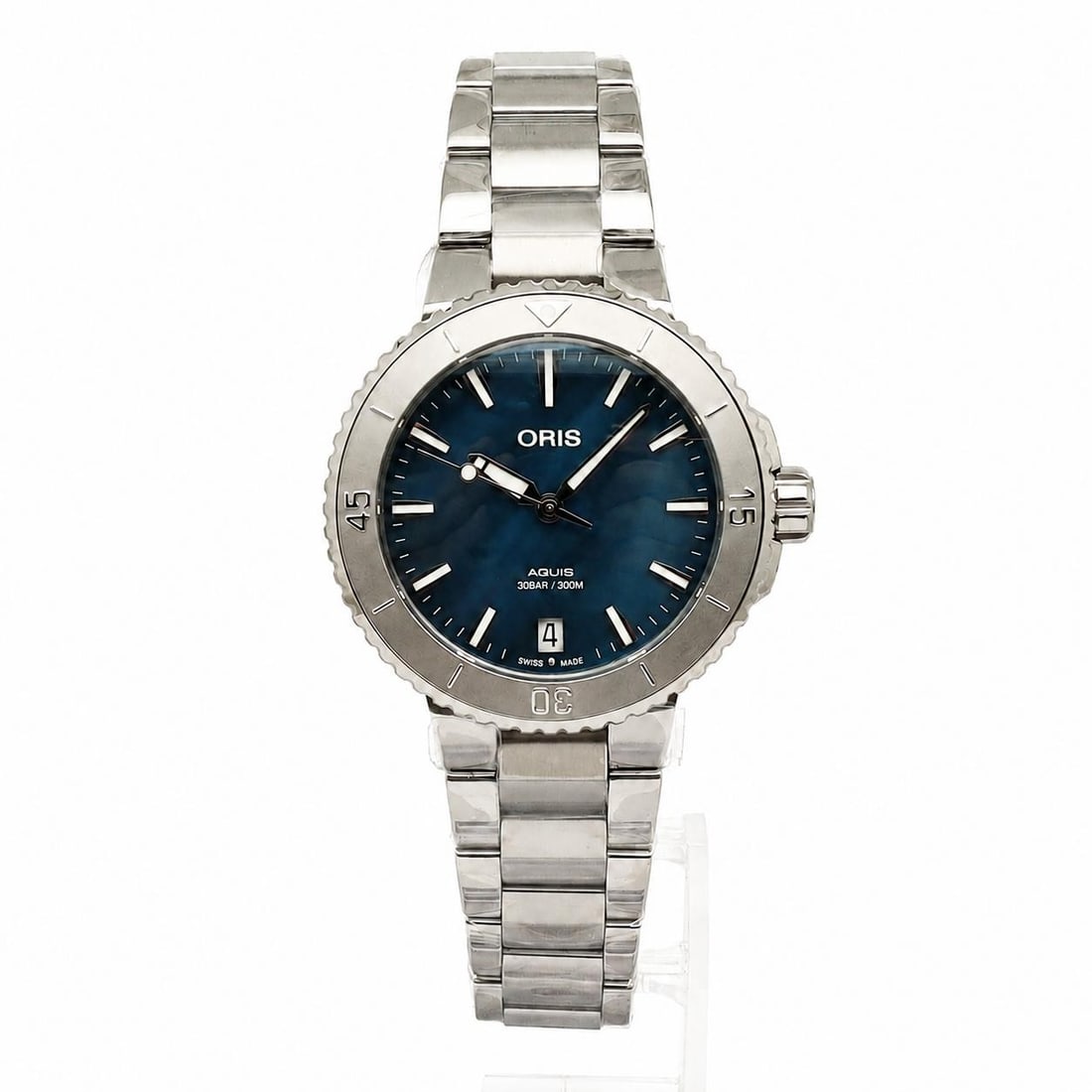 Oris Aquis Date 36.5mm Blue MOP Automatic Steel Watch (1 of 6)