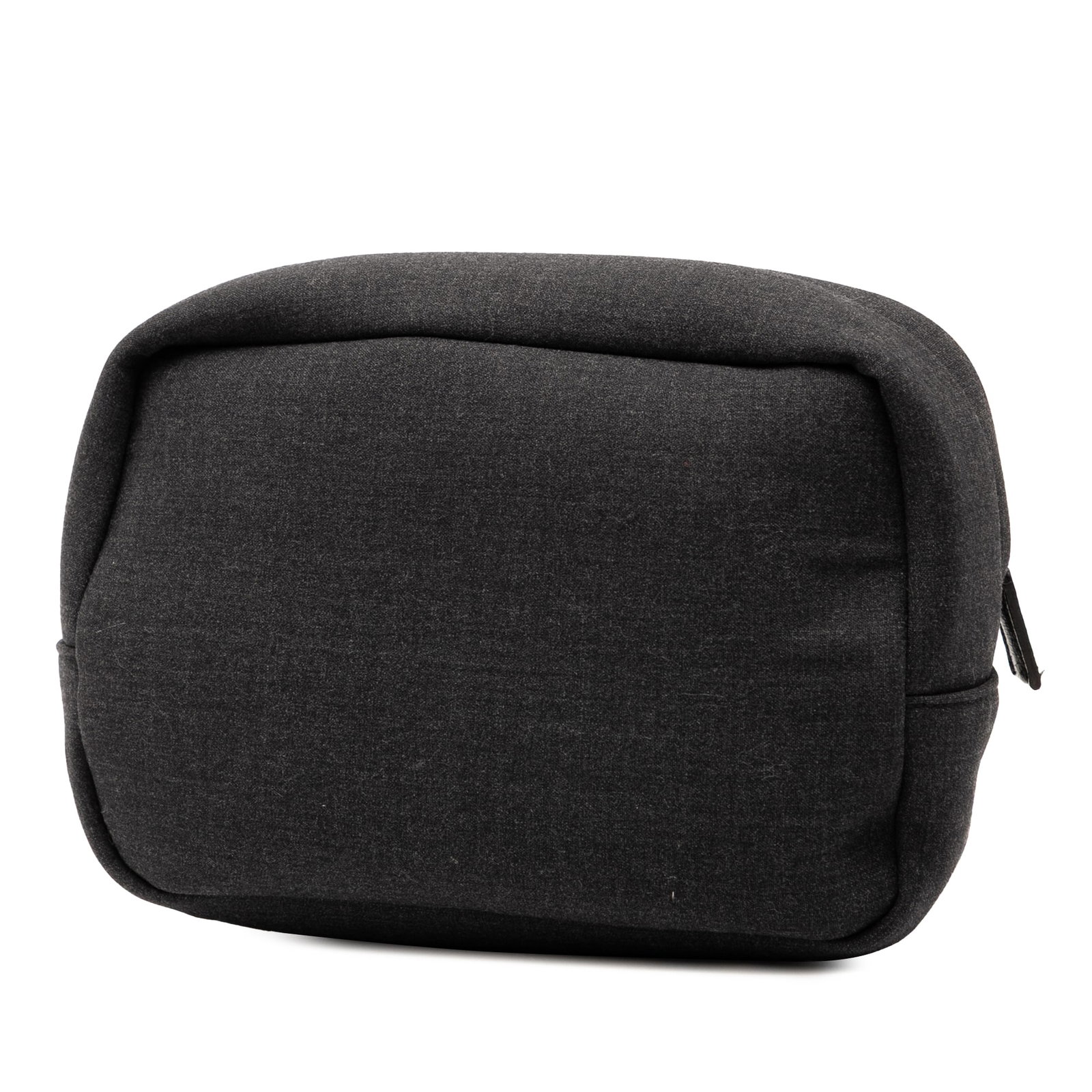 Prada Gray Polyester Pouch with Zip Closure - 2