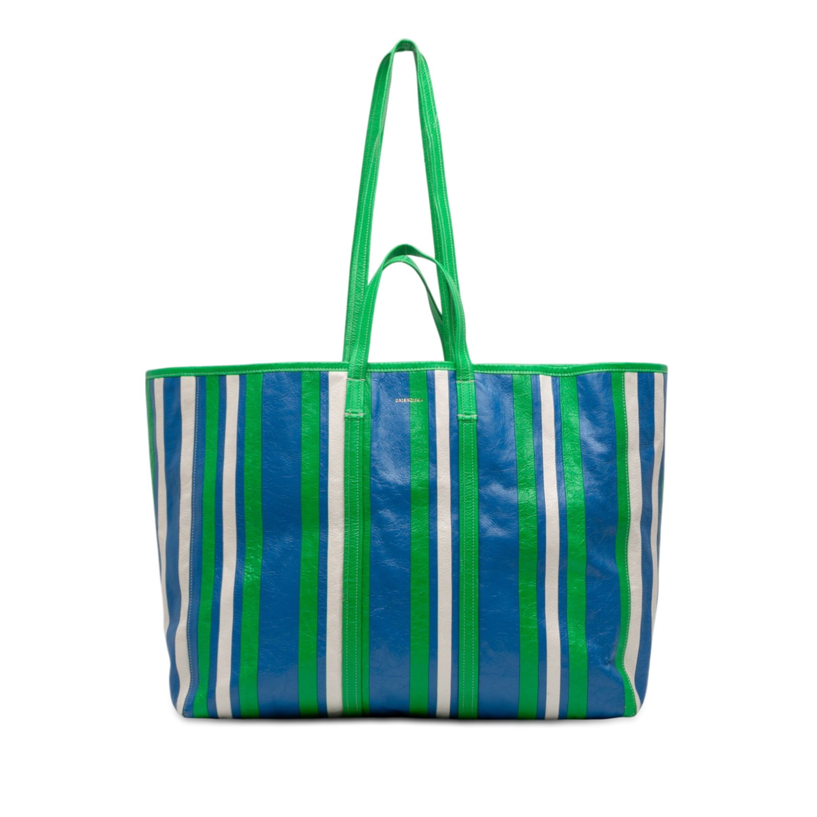 Balenciaga Chatelet XL Lambskin Leather Green Tote Bag with Detachable Strap (1 of 11)