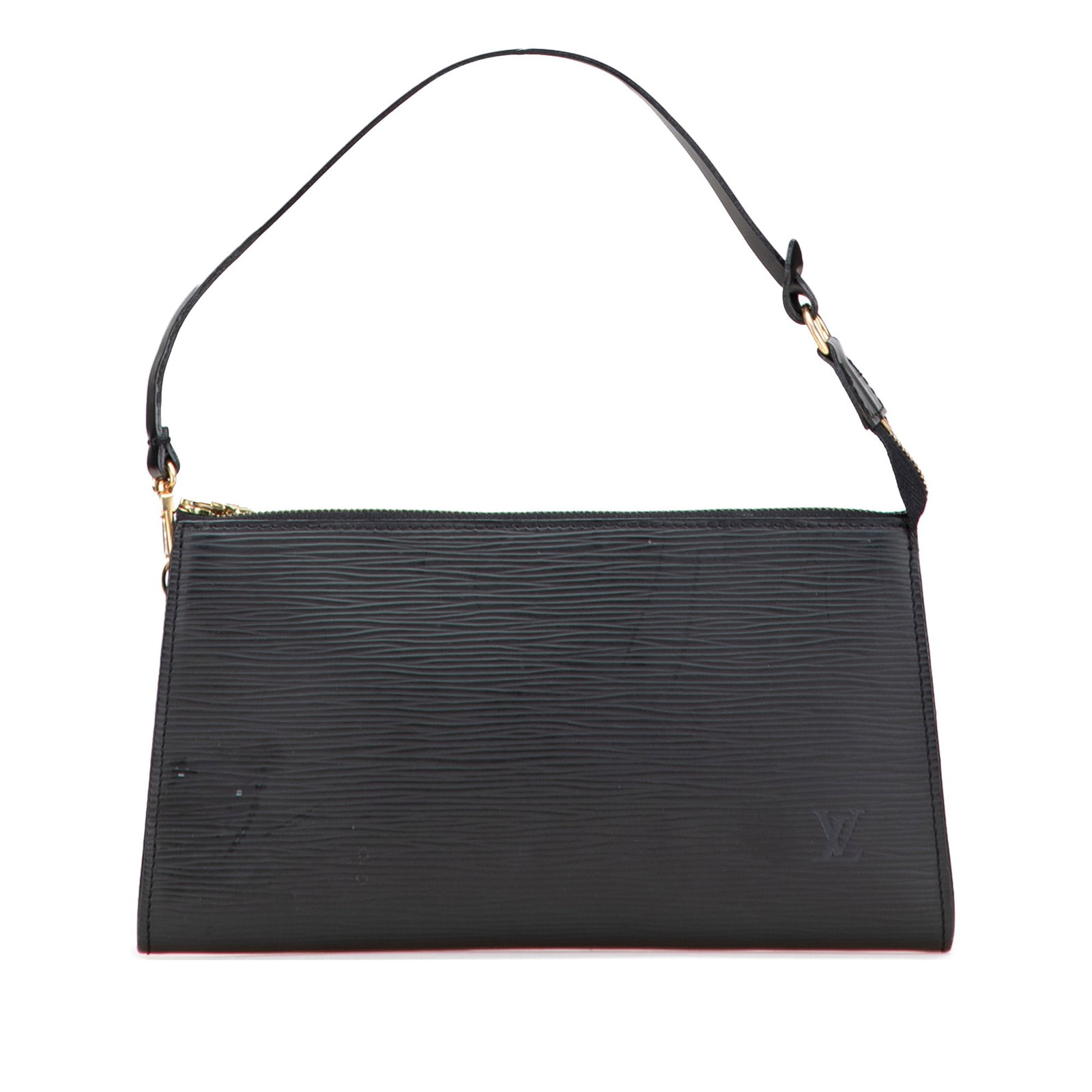 Louis Vuitton Epi Pochette Accessoires Black Leather Bag (1 of 12)