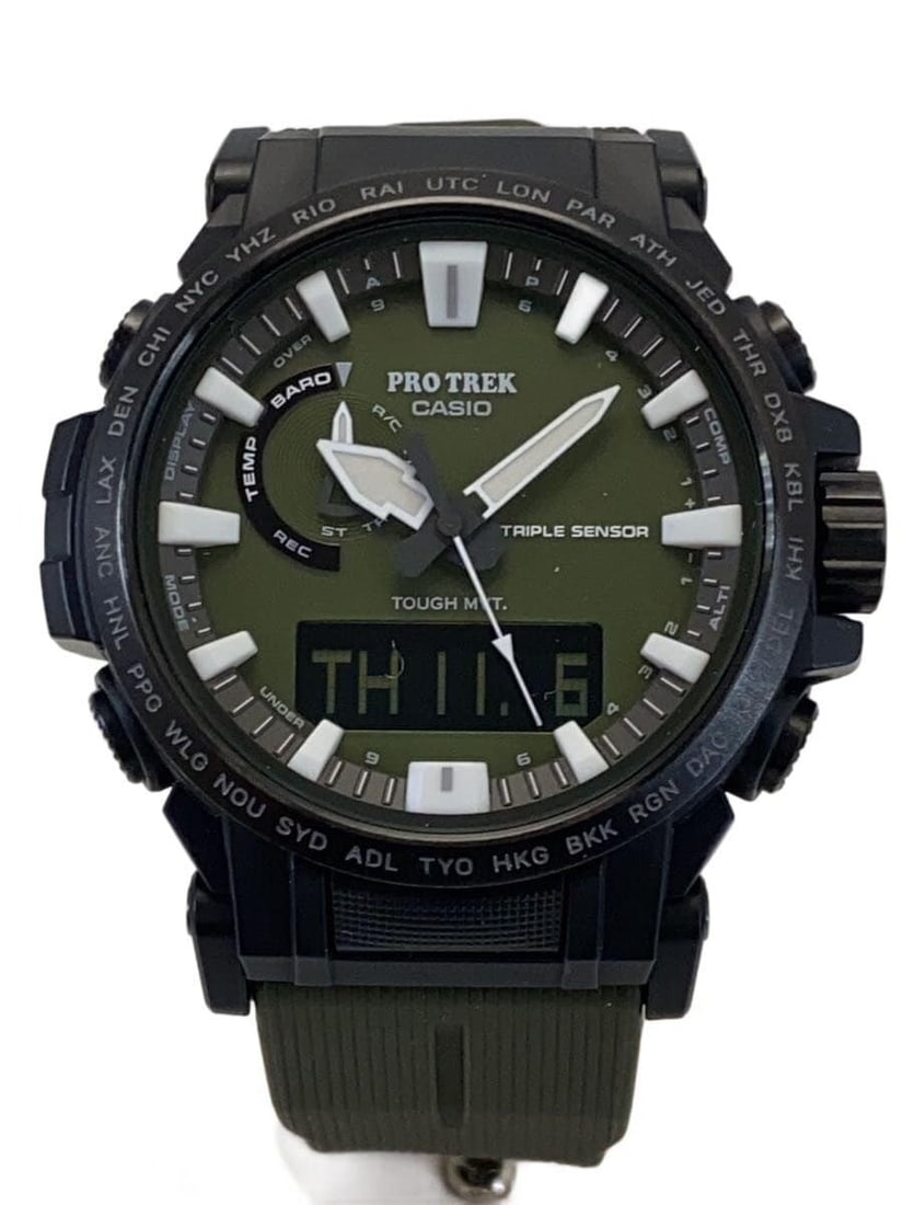 Casio Pro Trek PRW-61Y-3JF Solar Men's Wristwatch (1 of 5)