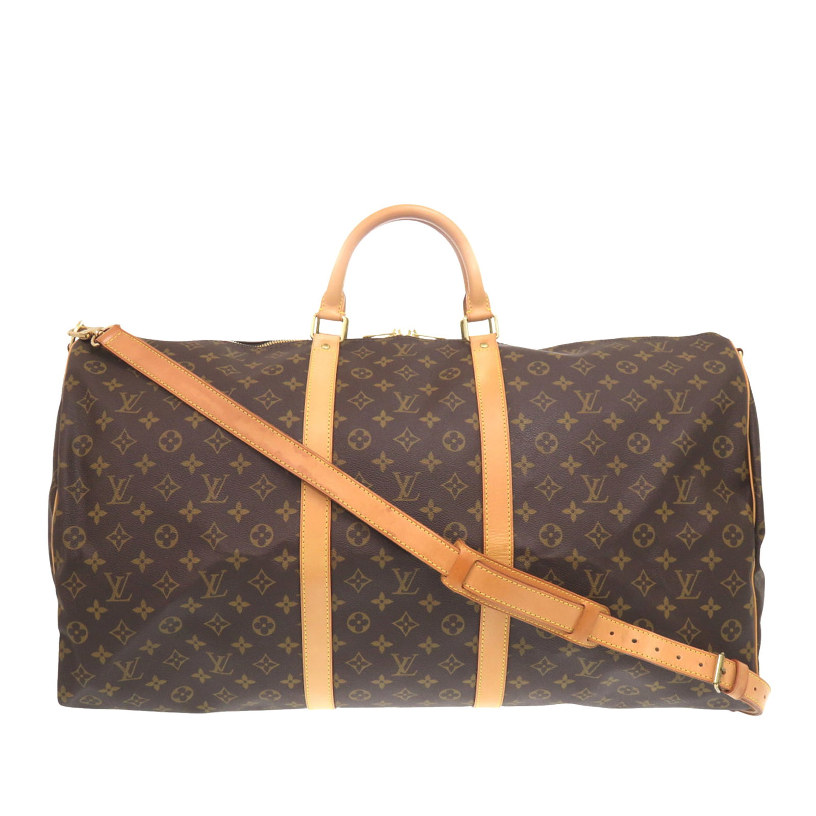 Louis Vuitton Keepall Bandouliere 60 Monogram Canvas Travel Bag (1 of 18)