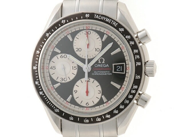 OMEGA Speedmaster Date 3210.51 black dial steel automatic wristwatch (1 of 5)