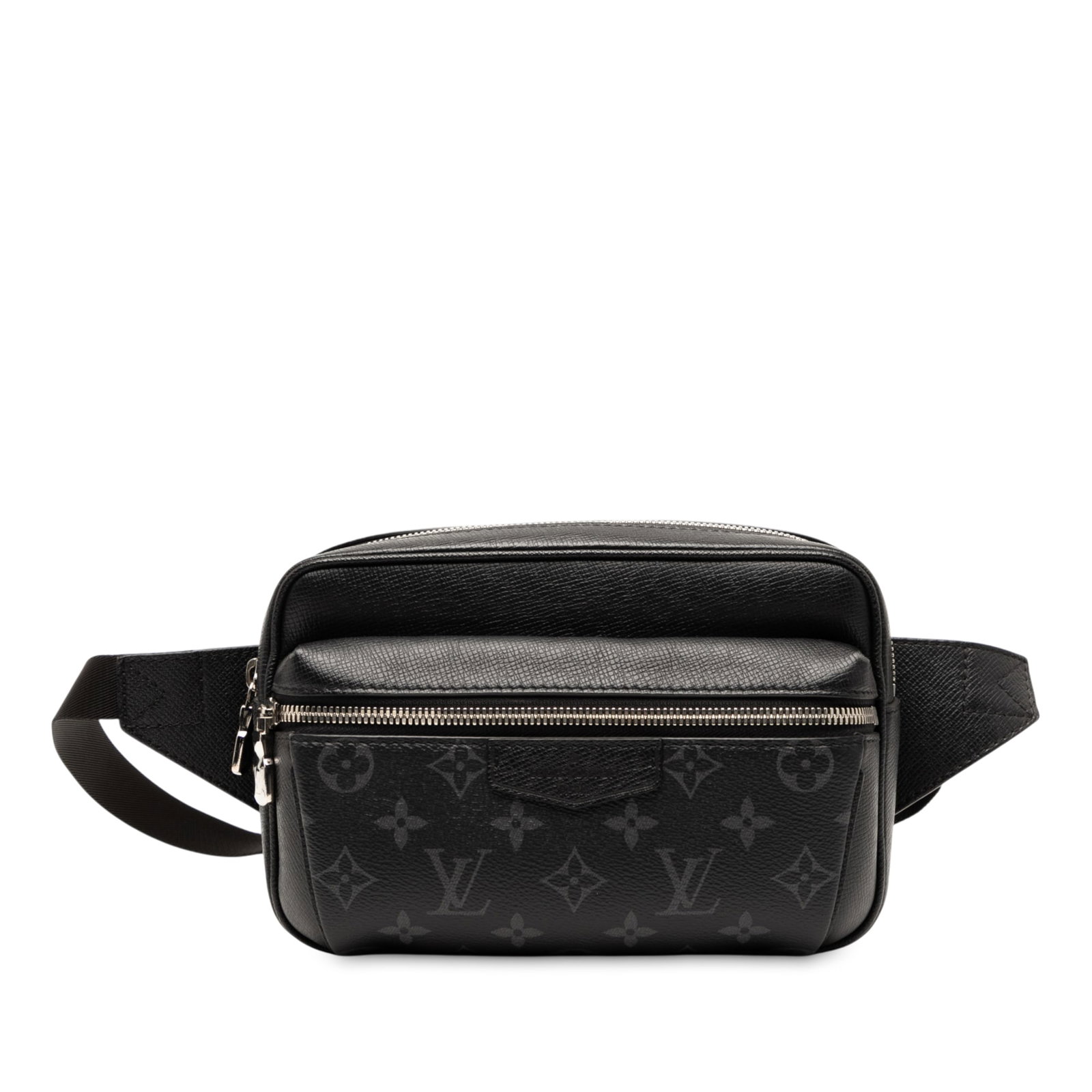 Louis Vuitton Monogram Taigarama Outdoor Bumbag Black Fabric: Louis Vuitton Monogram Taigarama Outdoor Bumbag Black Fabric Introducing the Louis Vuitton Monogram Taigarama Outdoor Bumbag, a stylish and functional accessory crafted from a blend of monogram canvas