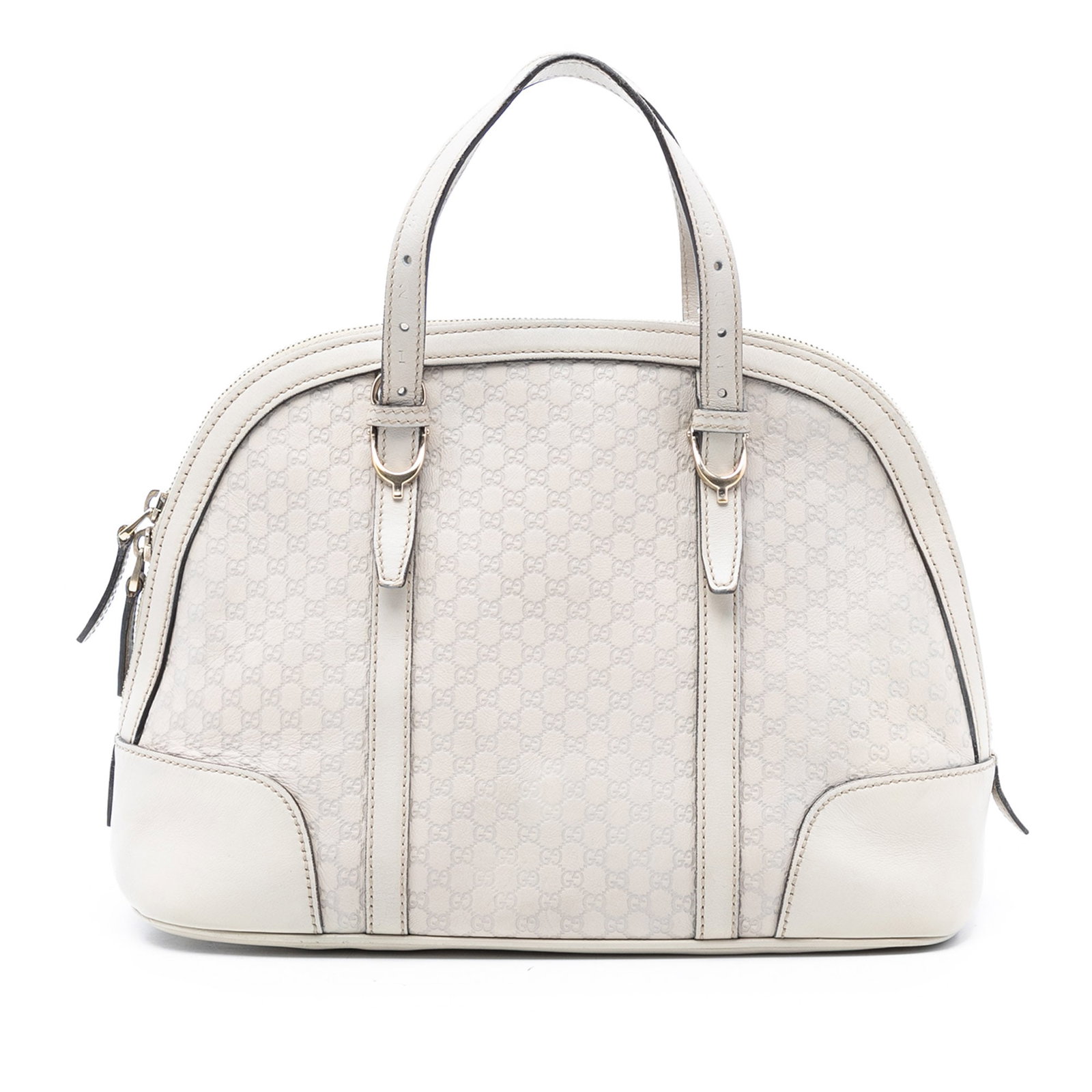 Gucci Microguccissima Leather Nice Satchel with Dome Shape and Strap (1 of 7)