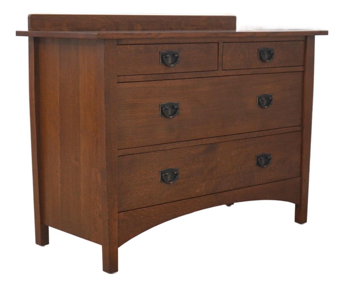 Stickley Oak Arts Crafts Dresser Chest 48w x 20d x 33h (1 of 10)