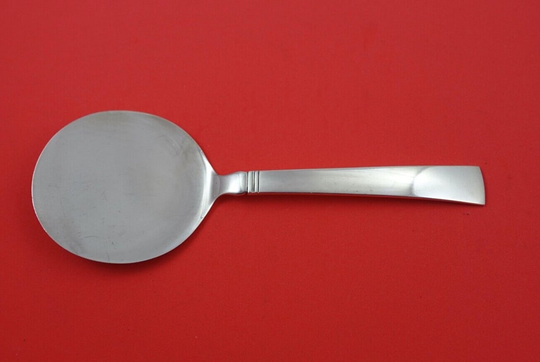 Georg Jensen Blok Acadia Sterling Silver Tomato Server 7.5 in (1 of 2)