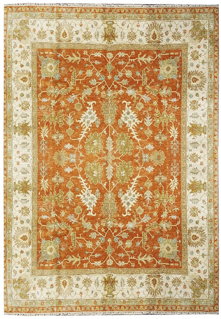 10 x 8 Handmade Wool Rug in Antique Coral Color: 10 x 8 Handmade Wool Rug in Antique Coral Color Free continental US Shipping Enhance your living space with this stunning 10 x 8 Antique Coral Quality Wool Handmade Rug. Crafted with meticulous attent