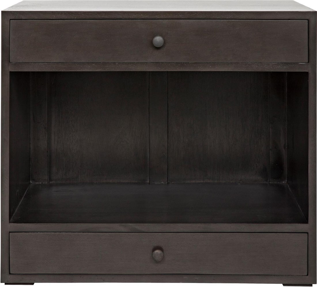 Noir Sumiko Pale Mahogany Side Table English Traditional Style (1 of 6)