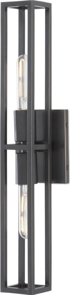 Currey Bergen Minimalist Wall Sconce Black Oil-Rubbed Bronze (1 of 3)