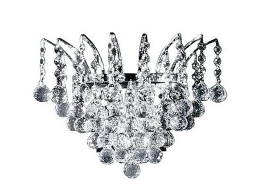 Victoria 3 Light Chrome Crystal Wall Sconce 16 Inch (1 of 2)
