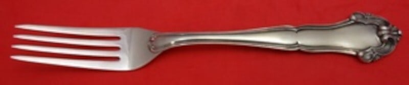 Buccellati Grande Imperiale Sterling Silver Dinner Fork 8 5/8 inches (1 of 2)