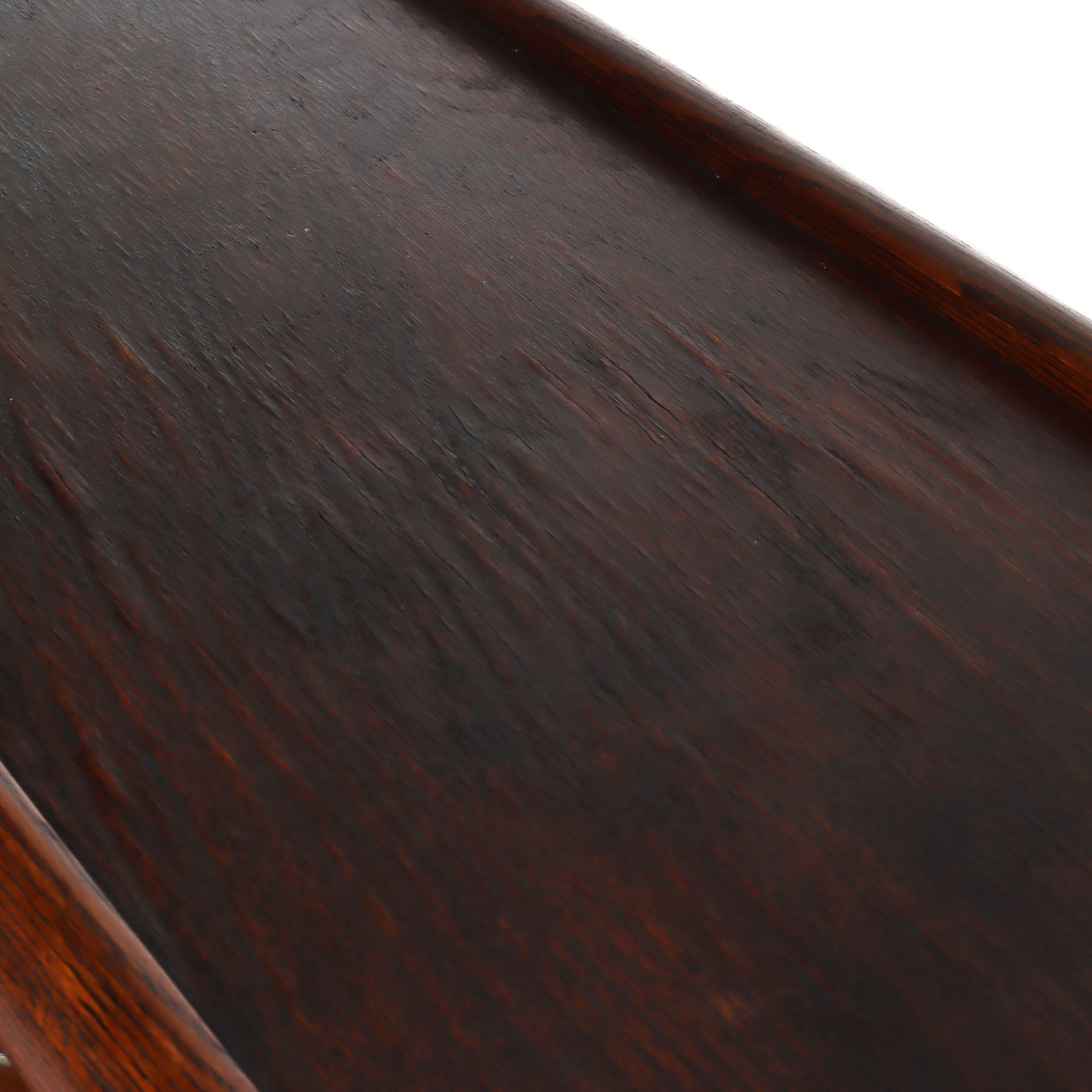 Oak Barrister Bookcase by Lundstrom 2-Stack Leaded Glass C1910 - 10
