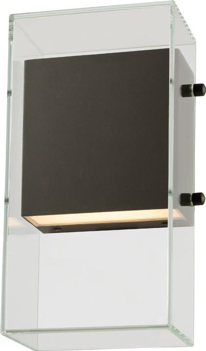 Kalco Modern Black LED Wall Sconce Ada Collection 8W Dimmable (1 of 1)