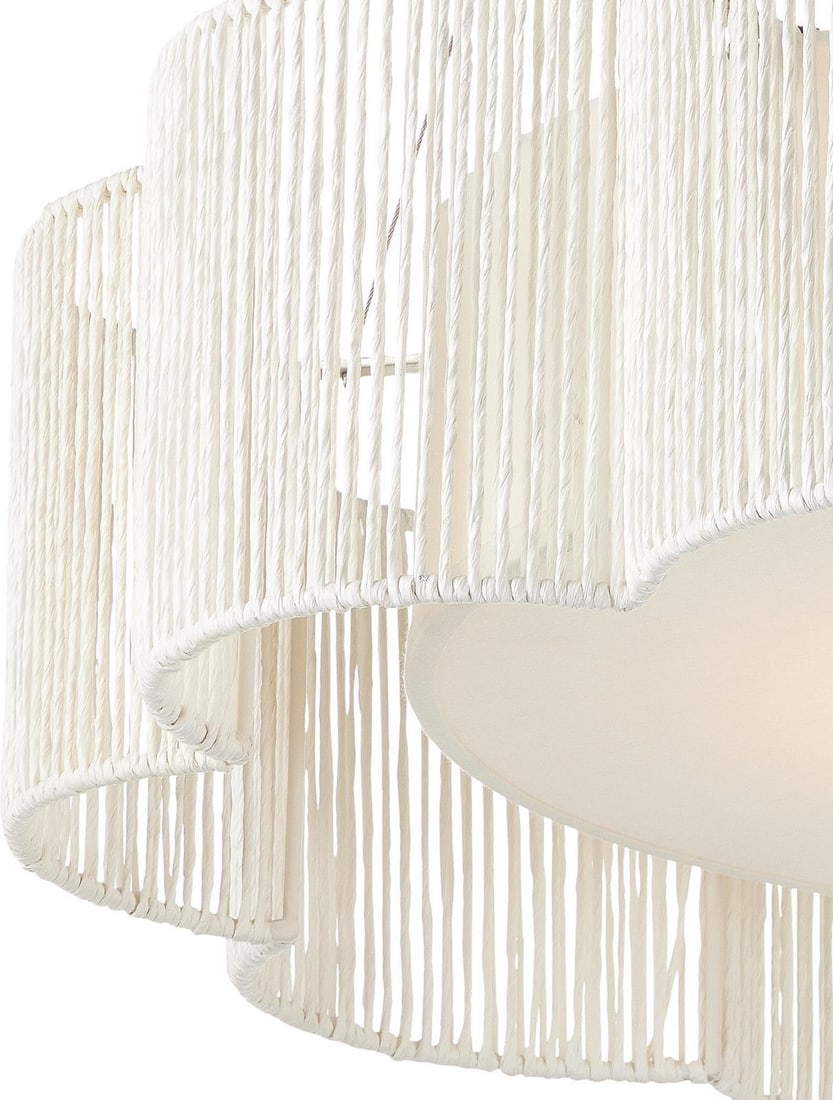 Currey Ancroft Adjustable LED Bowl Chandelier Silver Leaf Finish (1 of 4)