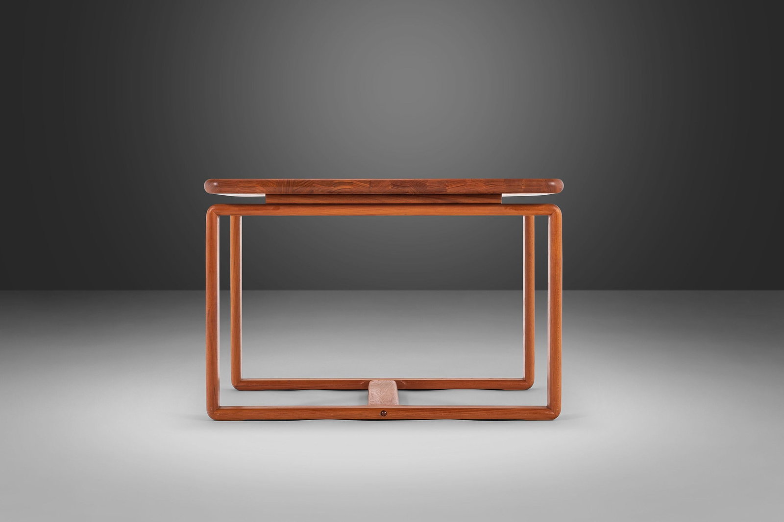 1970s Mid Century Modern Solid Teak Coffee Table Signed Thailand (1 of 10)