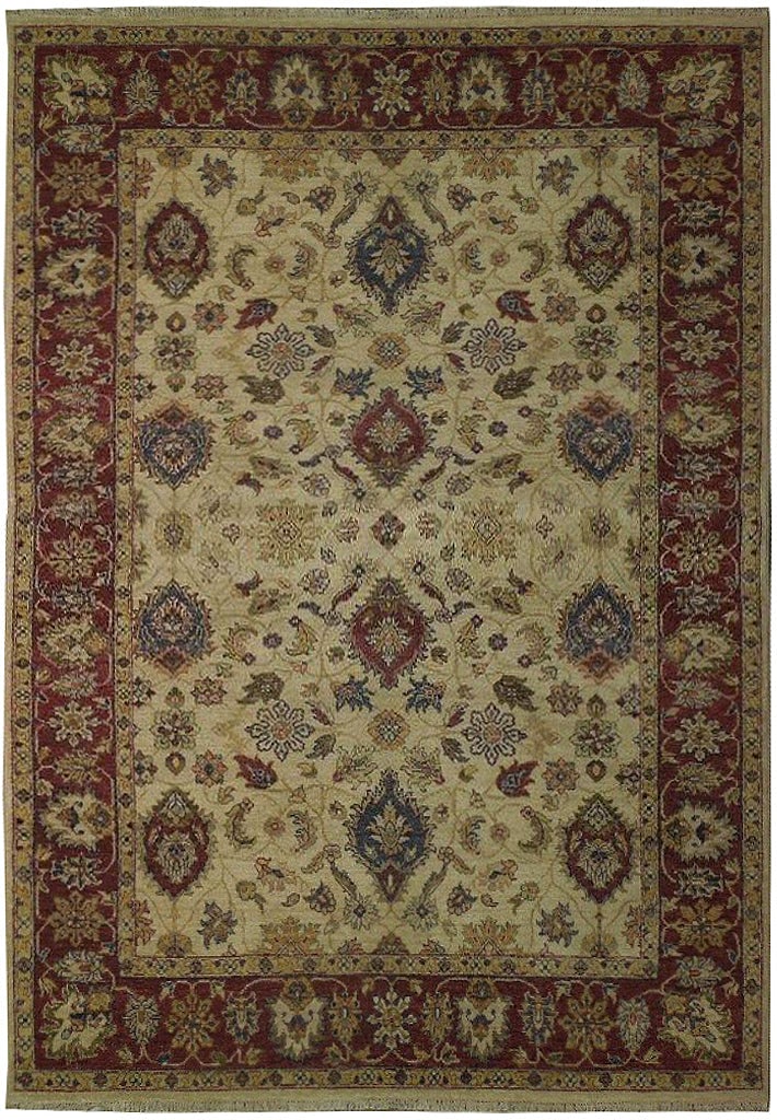 5'7 x 7'9 Hand-Knotted Vegetable Dyed Chobi Rug Ivory Wool: 5'7 x 7'9 Hand-Knotted Vegetable Dyed Chobi Rug Ivory Wool Free continental US Shipping Enhance your home decor with this exquisite 5.7 x 7.9 Vegetable Dyed Chobi Rug. This handmade area rug features 