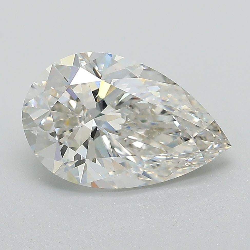 Loose Diamond - PEAR 2.7ct G VS1: Loose Diamond - PEAR 2.7ct G VS1 Source: This is a real non-mined Diamond that has been grown in a lab Shape: PEAR Carats: 2.7 Color: G Clarity: VS1 Certification: IGI Video: