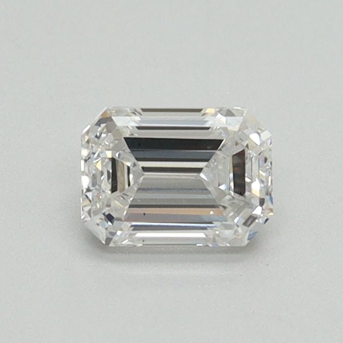 Loose Diamond - EMERALD 0.52ct F VS2: Loose Diamond - EMERALD 0.52ct F VS2 Source: This is a real non-mined Diamond that has been grown in a lab Shape: EMERALD Carats: 0.52 Color: F Clarity: VS2 Certification: NONE Video: