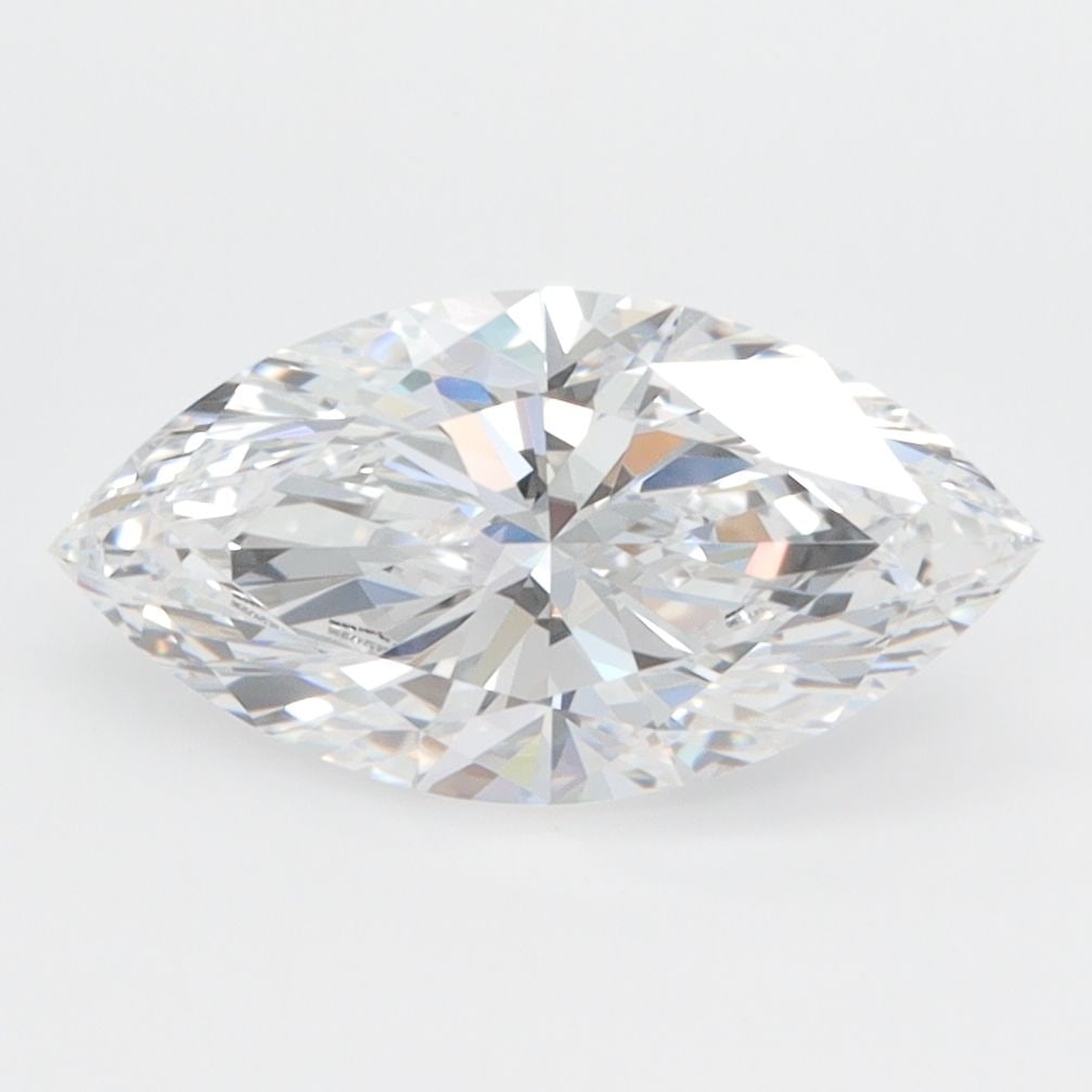 Loose Diamond - MARQUISE 1.52ct D IF: Loose Diamond - MARQUISE 1.52ct D IF Source: This is a real non-mined Diamond that has been grown in a lab Shape: MARQUISE Carats: 1.52 Color: D Clarity: IF Certification: IGI Video: