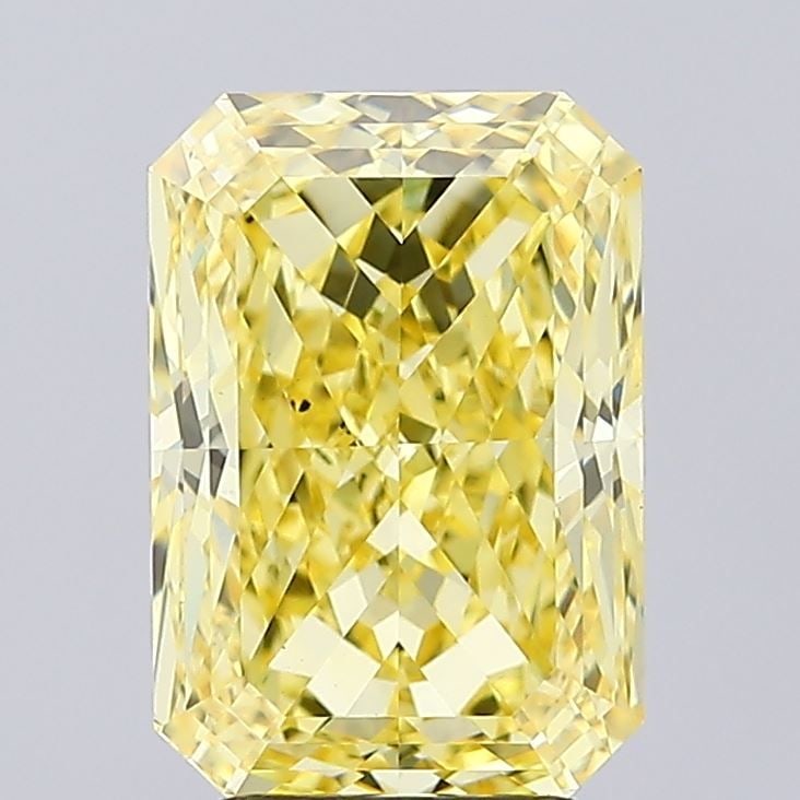 Loose Diamond - RADIANT 4.04ct Fancy Intense Yellow VS2: Loose Diamond - RADIANT 4.04ct Fancy Intense Yellow VS2 Source: This is a real non-mined Diamond that has been grown in a lab Shape: RADIANT Carats: 4.04 Color: Fancy Intense Yellow Certification: IGI