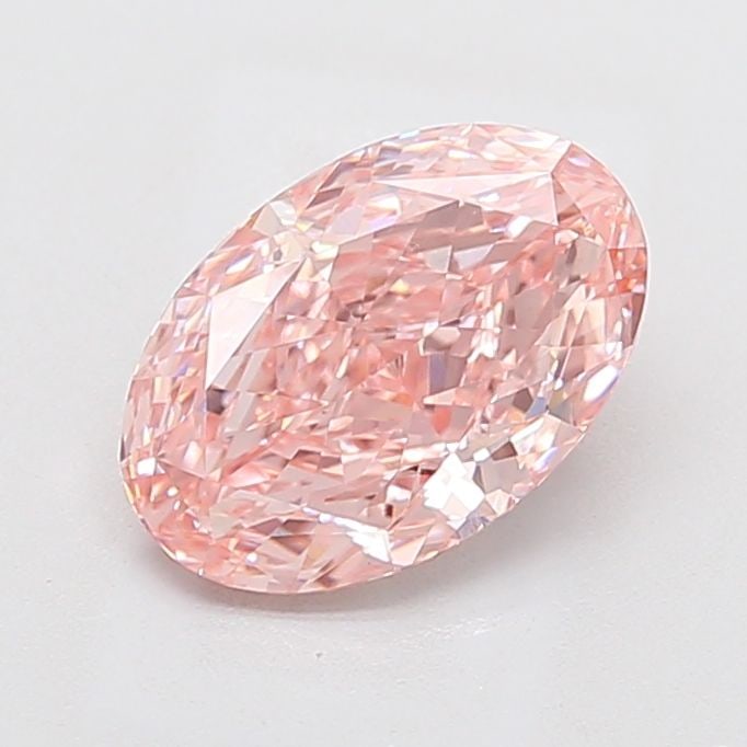 Loose Diamond - OVAL 2.79ct Fancy Vivid Pink VS1: Loose Diamond - OVAL 2.79ct Fancy Vivid Pink VS1 Source: This is a real non-mined Diamond that has been grown in a lab Shape: OVAL Carats: 2.79 Color: Fancy Vivid Pink Certification: IGI Video: