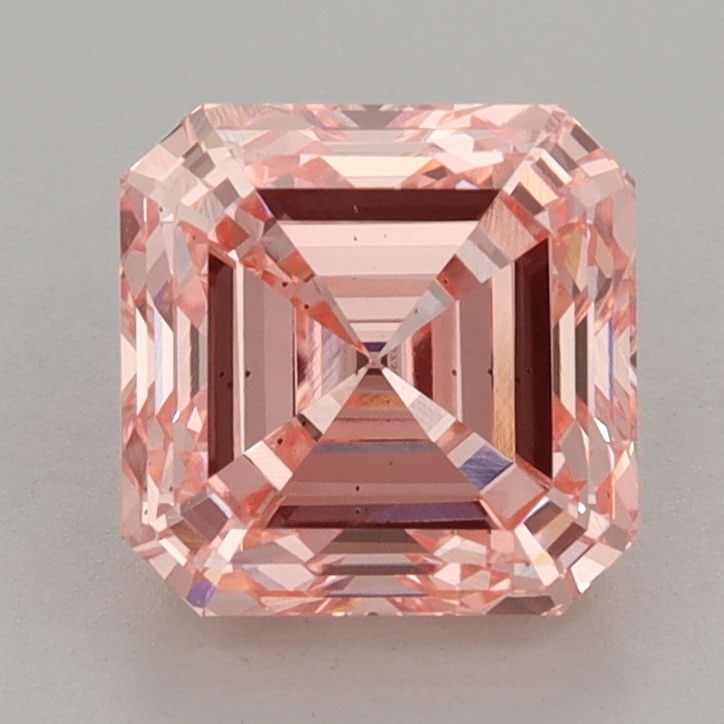 Loose Diamond - ASSCHER 2.24ct Fancy Vivid Pink VS2: Loose Diamond - ASSCHER 2.24ct Fancy Vivid Pink VS2 Source: This is a real non-mined Diamond that has been grown in a lab Shape: ASSCHER Carats: 2.24 Color: Fancy Vivid Pink Certification: IGI Video: