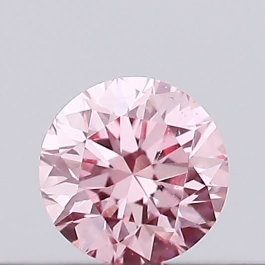 Loose Diamond - ROUND 0.13ct Fancy Vivid Pink VS2: Loose Diamond - ROUND 0.13ct Fancy Vivid Pink VS2 Source: This is a real non-mined Diamond that has been grown in a lab Shape: ROUND Carats: 0.13 Color: Fancy Vivid Pink Certification: IGI Video: