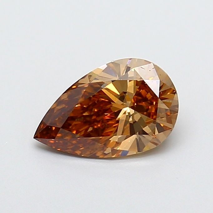 Loose Diamond - PEAR 1.27ct Fancy Brown VVS2: Loose Diamond - PEAR 1.27ct Fancy Brown VVS2 Source: This is a real non-mined Diamond that has been grown in a lab Shape: PEAR Carats: 1.27 Color: Fancy Brown Certification: IGI Video: Video Link