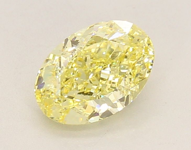 Loose Diamond - OVAL 1.24ct Fancy Yellow VS1: Loose Diamond - OVAL 1.24ct Fancy Yellow VS1 Source: This is a real non-mined Diamond that has been grown in a lab Shape: OVAL Carats: 1.24 Color: Fancy Yellow Certification: IGI Video: