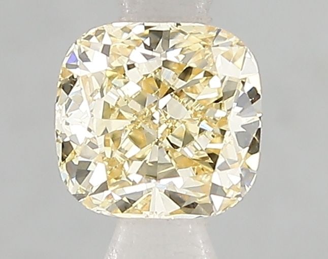 Loose Diamond - CUSHION MODIFIED 1.0ct Fancy Intense Yellow VS2: Loose Diamond - CUSHION MODIFIED 1.0ct Fancy Intense Yellow VS2 Source: This is a real non-mined Diamond that has been grown in a lab Shape: CUSHION MODIFIED Carats: 1.0 Color: Fancy Intense Yellow