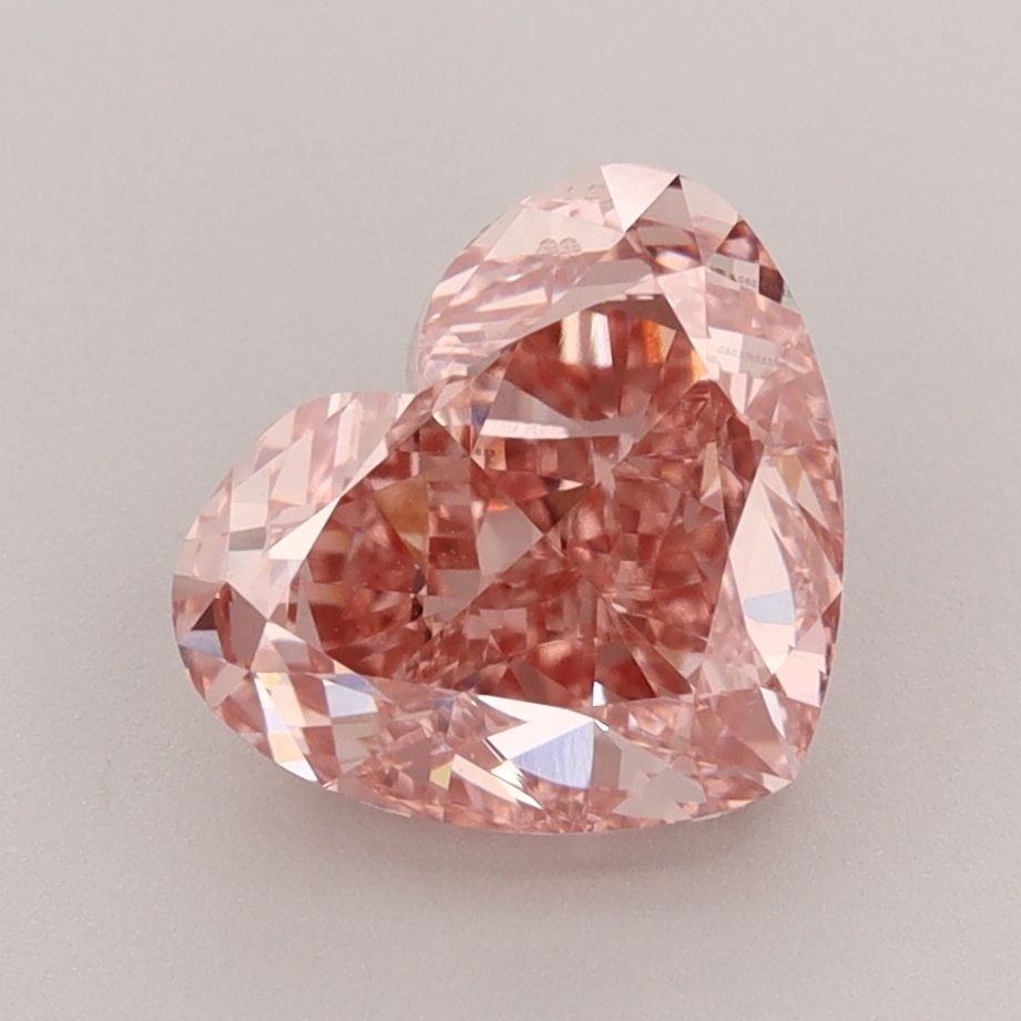 Loose Diamond - HEART 2.9ct Fancy Vivid Pink VS1: Loose Diamond - HEART 2.9ct Fancy Vivid Pink VS1 Source: This is a real non-mined Diamond that has been grown in a lab Shape: HEART Carats: 2.9 Color: Fancy Vivid Pink Certification: IGI Video: