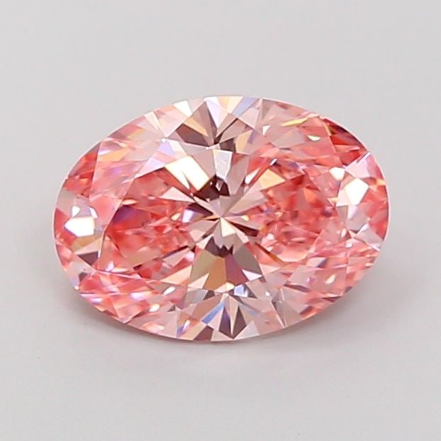Loose Diamond - OVAL 2.56ct Fancy Vivid Pink VS1: Loose Diamond - OVAL 2.56ct Fancy Vivid Pink VS1 Source: This is a real non-mined Diamond that has been grown in a lab Shape: OVAL Carats: 2.56 Color: Fancy Vivid Pink Certification: IGI Video: Video