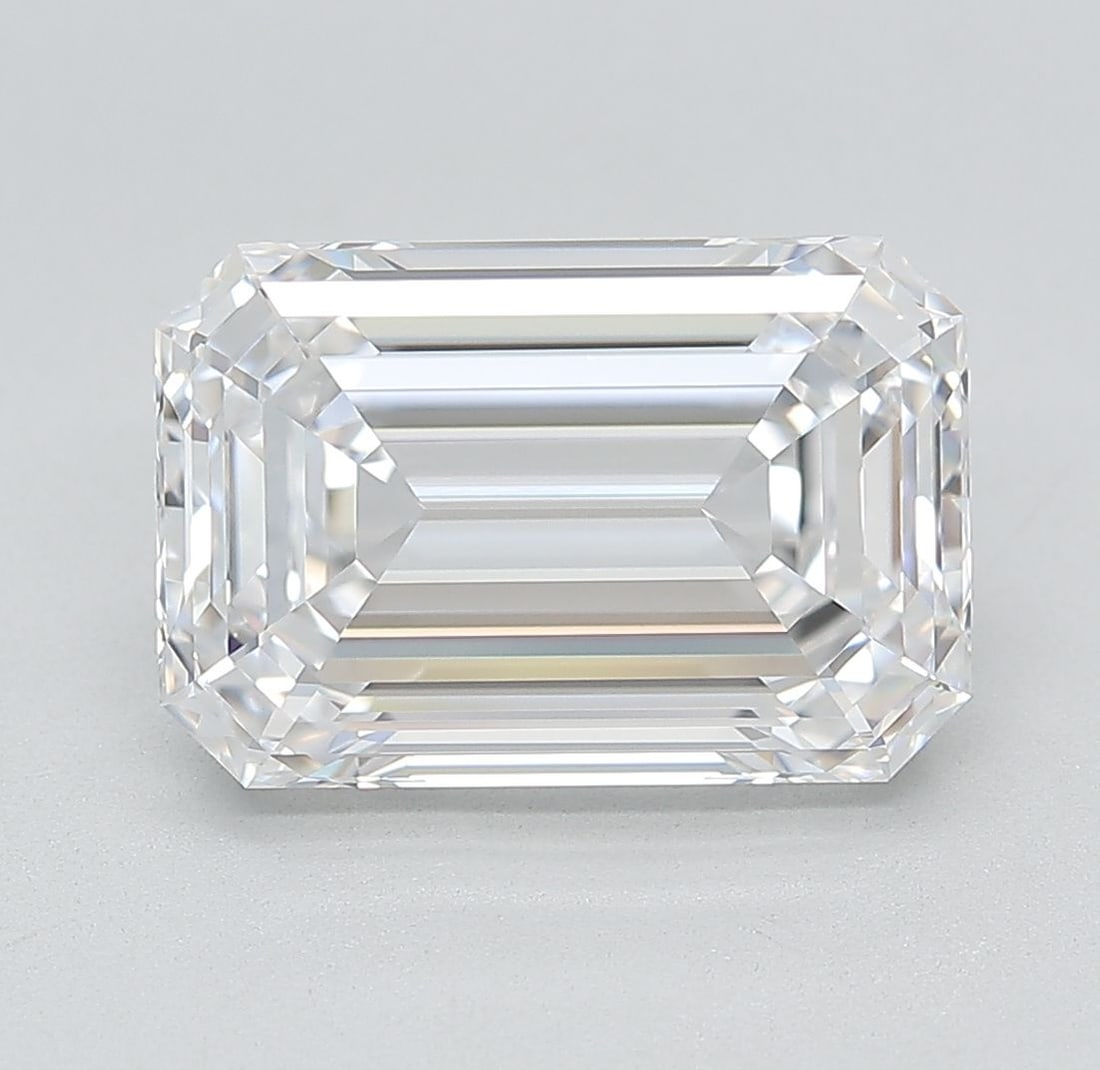 Loose Diamond - EMERALD 5.03ct D VVS1: Loose Diamond - EMERALD 5.03ct D VVS1 Source: This is a real non-mined Diamond that has been grown in a lab Shape: EMERALD Carats: 5.03 Color: D Clarity: VVS1 Certification: IGI Video: Video Link