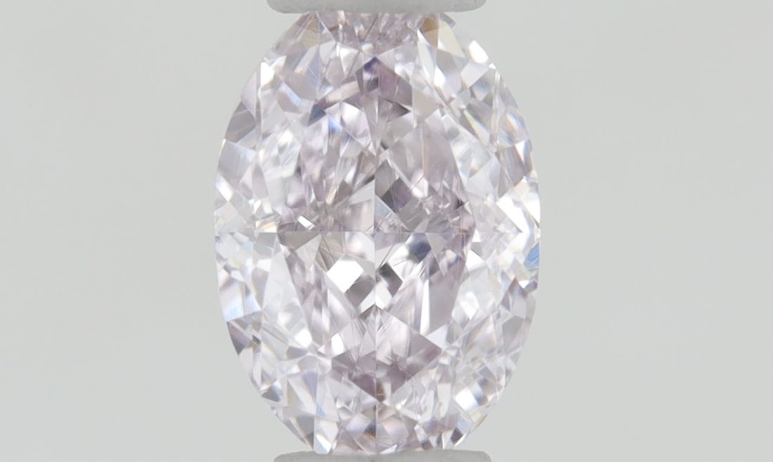 Loose Diamond - OVAL 0.3ct Fancy Light Purplish Pink VS2 (1 of 1)