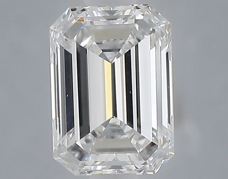 Loose Diamond - EMERALD 1.1ct E VVS2: Loose Diamond - EMERALD 1.1ct E VVS2 Source: This is a real non-mined Diamond that has been grown in a lab Shape: EMERALD Carats: 1.1 Color: E Clarity: VVS2 Certification: NONE Video: