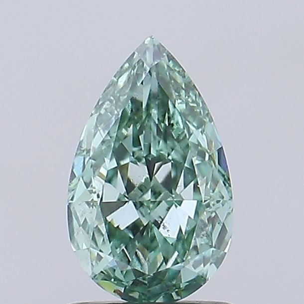 Loose Diamond - PEAR 1.0ct Fancy Vivid Green VS2: Loose Diamond - PEAR 1.0ct Fancy Vivid Green VS2 Source: This is a real non-mined Diamond that has been grown in a lab Shape: PEAR Carats: 1.0 Color: Fancy Vivid Green Certification: IGI Video: