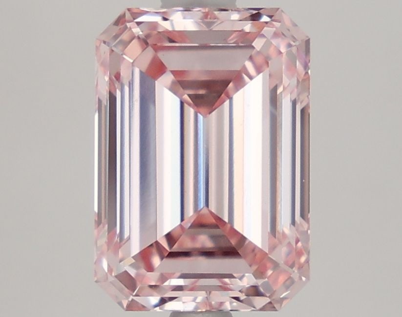 Loose Diamond - EMERALD 3.04ct Fancy Intense Pink VVS2: Loose Diamond - EMERALD 3.04ct Fancy Intense Pink VVS2 Source: This is a real non-mined Diamond that has been grown in a lab Shape: EMERALD Carats: 3.04 Color: Fancy Intense Pink Certification: IGI Vi