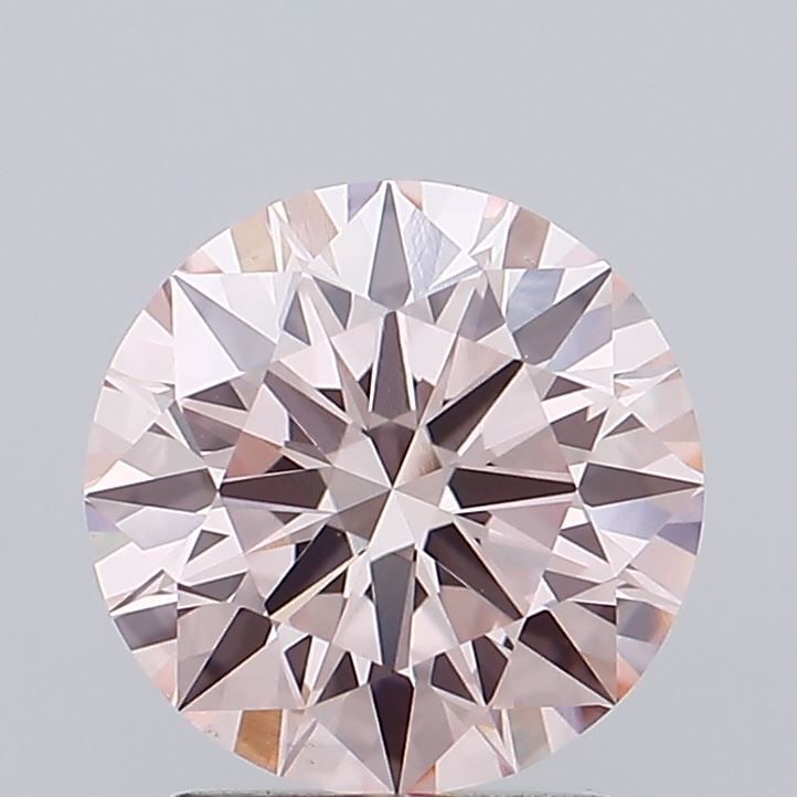 Ideal Loose Diamond - ROUND 2.07ct Fancy Intense Pink VS1: Ideal Loose Diamond - ROUND 2.07ct Fancy Intense Pink VS1 Source: This is a real non-mined Diamond that has been grown in a lab Shape: ROUND Carats: 2.07 Color: Fancy Intense Pink Certification: IGI V