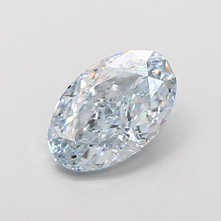 Loose Diamond - OVAL 2.68ct Fancy Blue VVS1: Loose Diamond - OVAL 2.68ct Fancy Blue VVS1 Source: This is a real non-mined Diamond that has been grown in a lab Shape: OVAL Carats: 2.68 Color: Fancy Blue Certification: IGI Video: