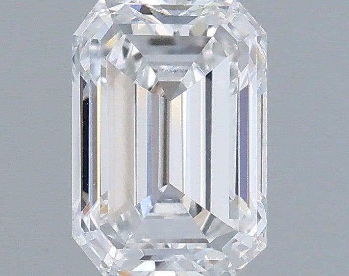 Loose Diamond - EMERALD 0.56ct D VVS2: Loose Diamond - EMERALD 0.56ct D VVS2 Source: This is a real non-mined Diamond that has been grown in a lab Shape: EMERALD Carats: 0.56 Color: D Clarity: VVS2 Certification: IGI Video: