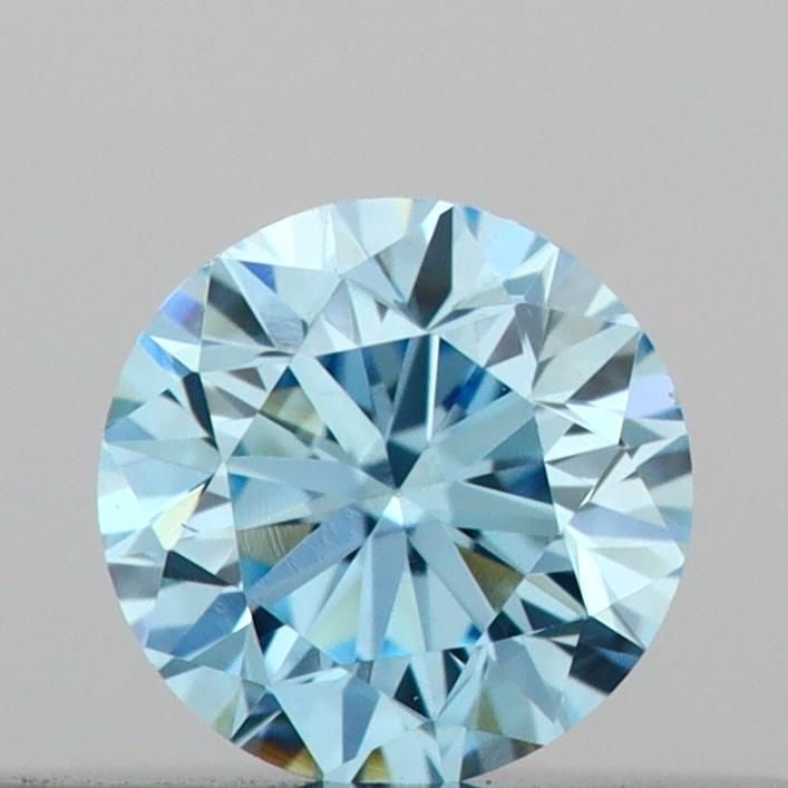 Loose Diamond - ROUND 0.16ct Fancy Vivid Blue VVS2: Loose Diamond - ROUND 0.16ct Fancy Vivid Blue VVS2 Source: This is a real non-mined Diamond that has been grown in a lab Shape: ROUND Carats: 0.16 Color: Fancy Vivid Blue Certification: IGI Video: