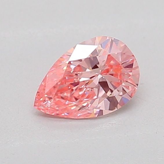 Loose Diamond - PEAR 0.24ct Fancy Vivid Pink VS2: Loose Diamond - PEAR 0.24ct Fancy Vivid Pink VS2 Source: This is a real non-mined Diamond that has been grown in a lab Shape: PEAR Carats: 0.24 Color: Fancy Vivid Pink Certification: IGI PLEASE NOTE: