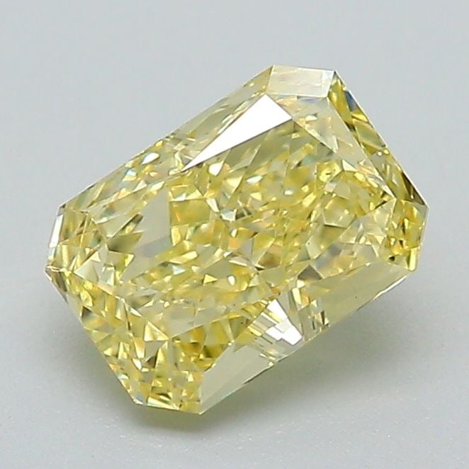 Loose Diamond - RADIANT 1.17ct Fancy Intense Yellow VS1: Loose Diamond - RADIANT 1.17ct Fancy Intense Yellow VS1 Source: This is a real non-mined Diamond that has been grown in a lab Shape: RADIANT Carats: 1.17 Color: Fancy Intense Yellow Certification: