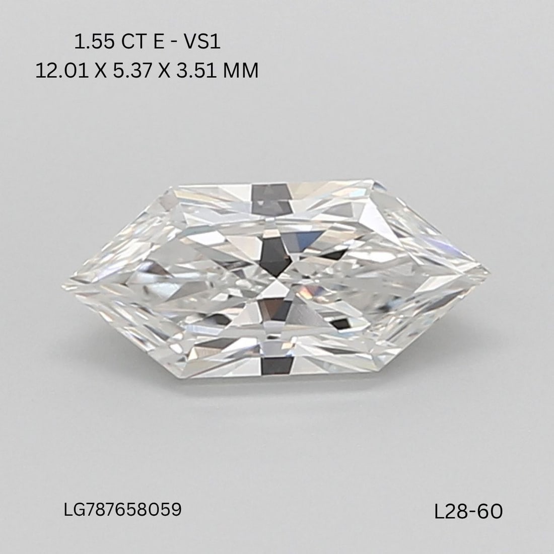 Loose Diamond - HEXAGONAL 1.55ct E VS1 (1 of 1)