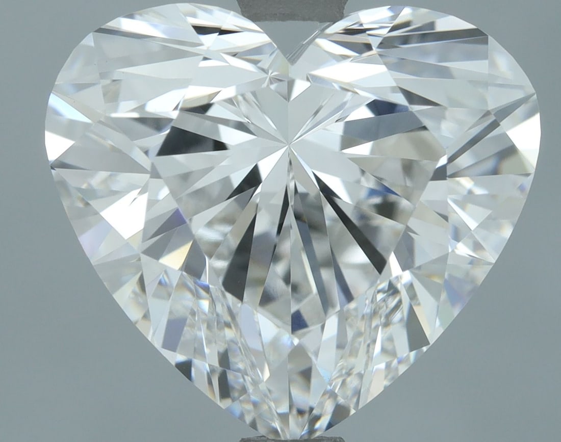 Loose Diamond - HEART 3.2ct E VS1: Loose Diamond - HEART 3.2ct E VS1 Source: This is a real non-mined Diamond that has been grown in a lab Shape: HEART Carats: 3.2 Color: E Clarity: VS1 Certification: IGI Video: