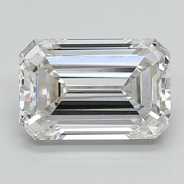 Loose Diamond - EMERALD 1.42ct F VS2: Loose Diamond - EMERALD 1.42ct F VS2 Source: This is a real non-mined Diamond that has been grown in a lab Shape: EMERALD Carats: 1.42 Color: F Clarity: VS2 Certification: IGI Video: